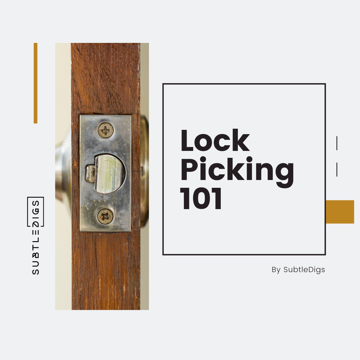 Lockpicking 101: How to Pick Locks for Beginners – SubtleDigs