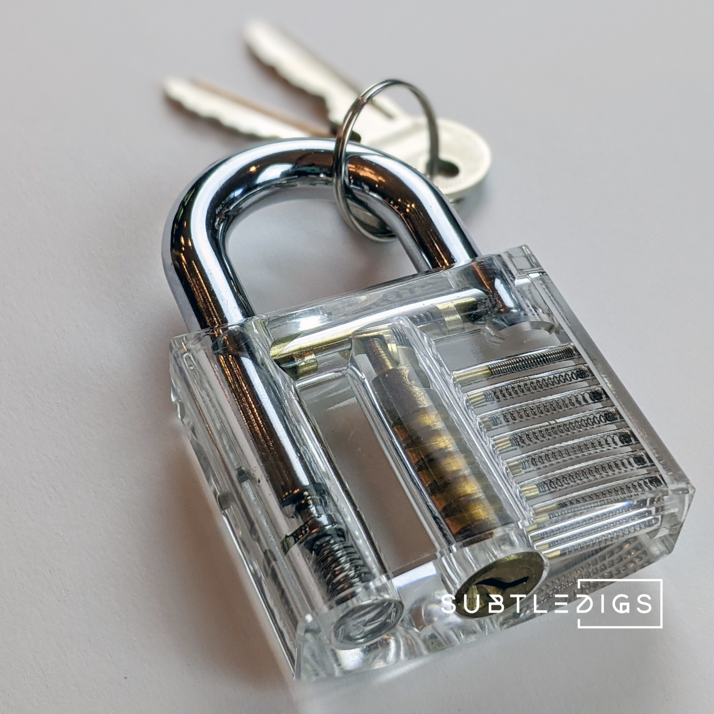 Clear Practice Lock | Transparent Padlock