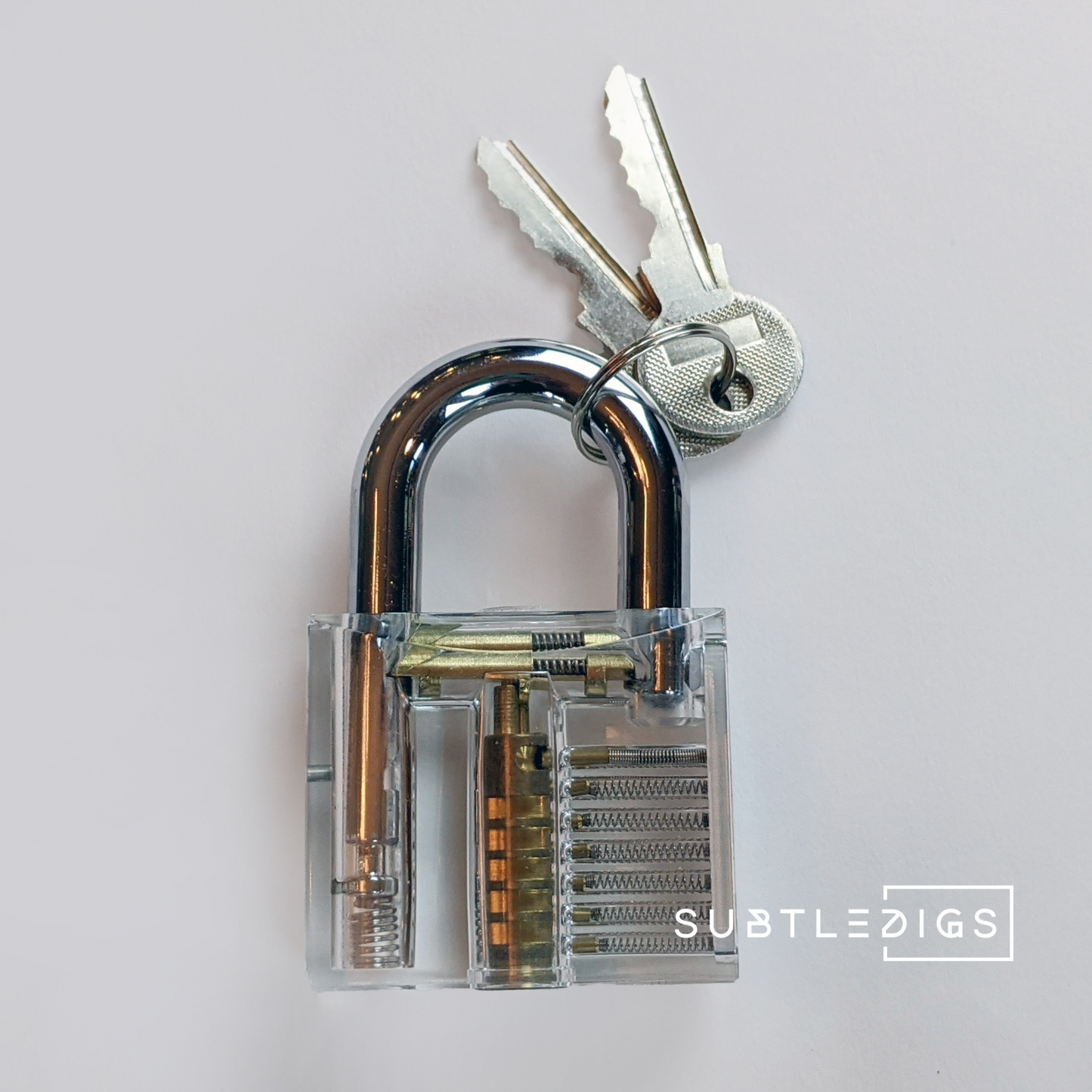 Clear Practice Lock | Transparent Padlock