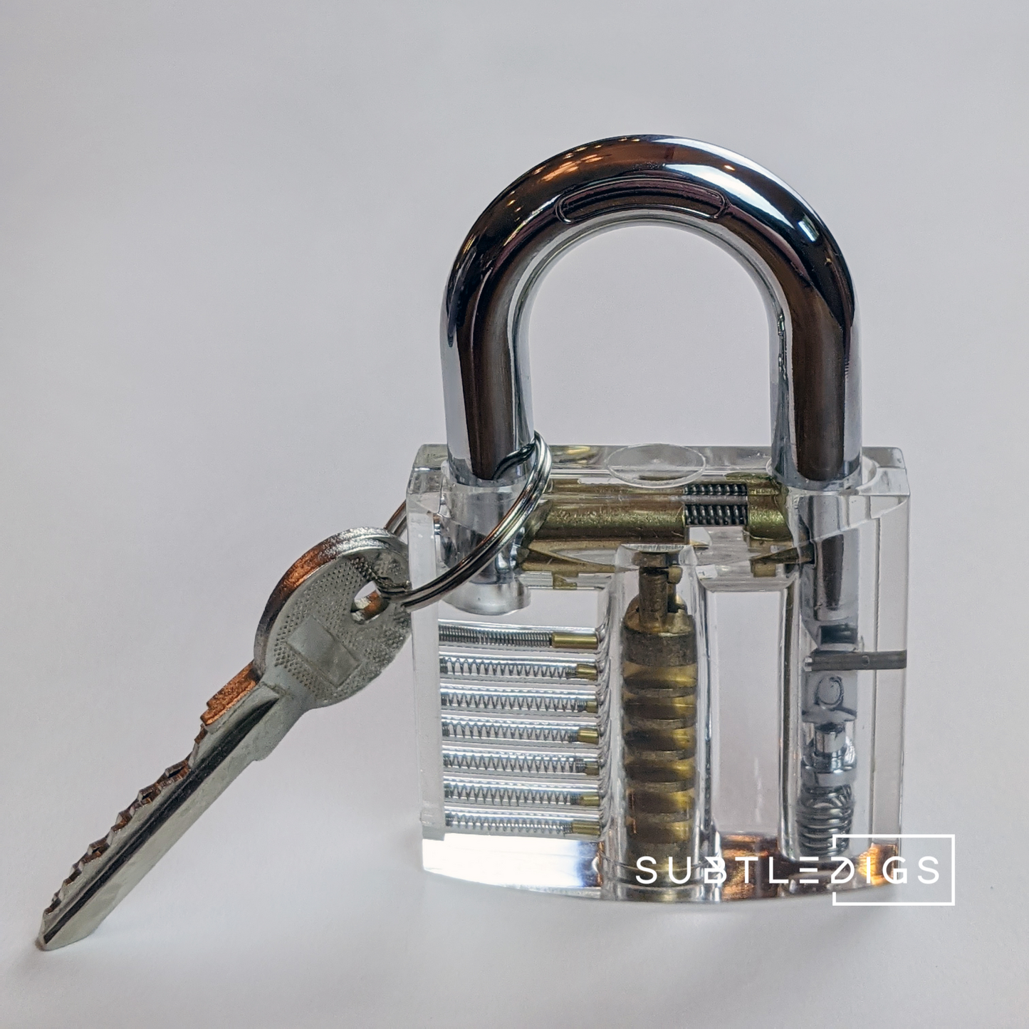 Clear Practice Lock | Transparent Padlock
