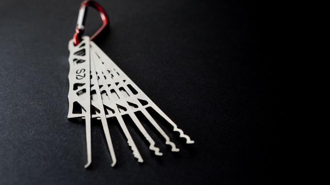 Alpha-Indigo V1 | EDC Lock Pick Set